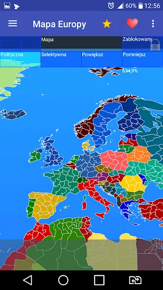 Europe map [МОД Бесконечные монеты] Screenshot 2