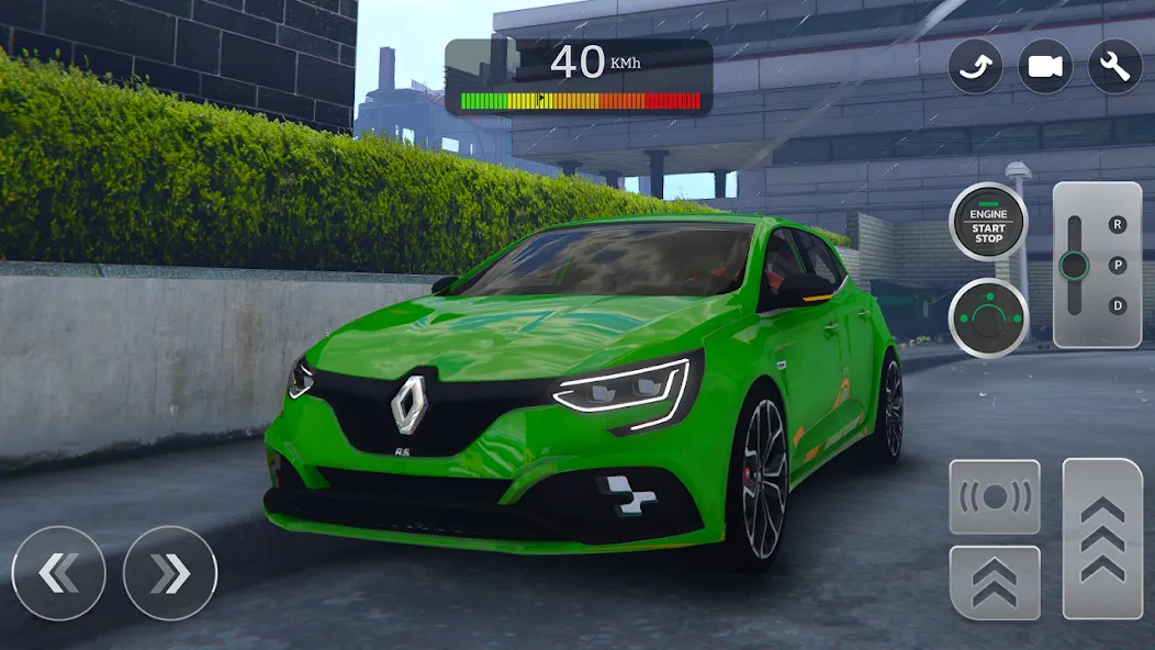 Renault Megane RS Simulator (Рено Меган Симулятор) [МОД Меню] Screenshot 2