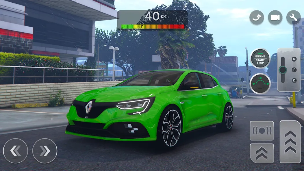 Renault Megane RS Simulator (Рено Меган Симулятор) [МОД Меню] Screenshot 5