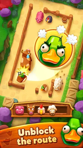 Farm Jam: Animal Parking Game (Фарм Джам) [МОД Unlimited Money] Screenshot 1