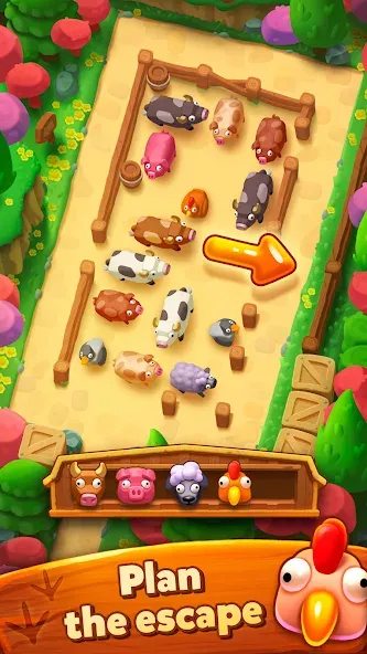 Farm Jam: Animal Parking Game (Фарм Джам) [МОД Unlimited Money] Screenshot 4