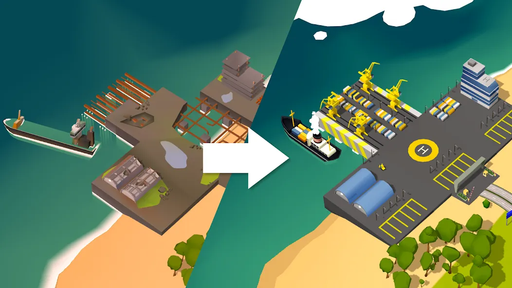 Transit King: Truck Simulator (Транзит Кинг Тайкун) [МОД Unlocked] Screenshot 1