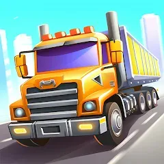 Взломанная Transit King: Truck Simulator (Транзит Кинг Тайкун)  [МОД Unlocked]