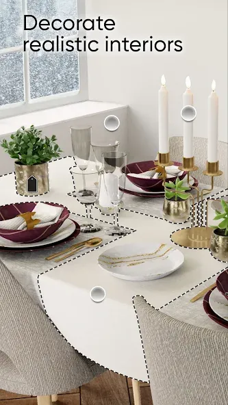 Redecor - Home Design Game (Ридекор) [МОД Unlimited Money] Screenshot 2