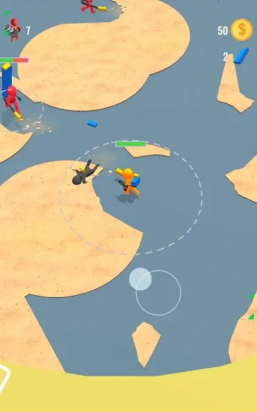 Stickman Fight: Battle Arena (Стикмен Файт) [МОД Бесконечные деньги] Screenshot 5