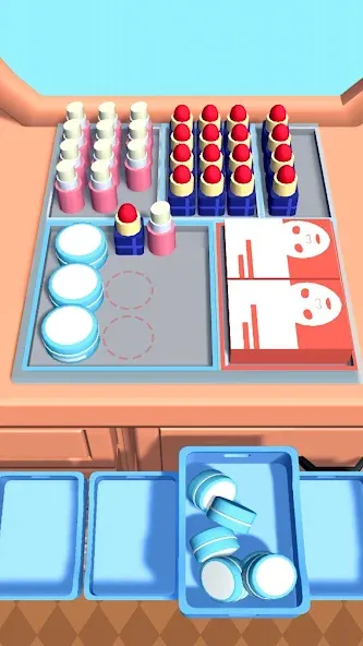 Fill Up Fridge：Organizing Game [МОД Бесконечные деньги] Screenshot 3
