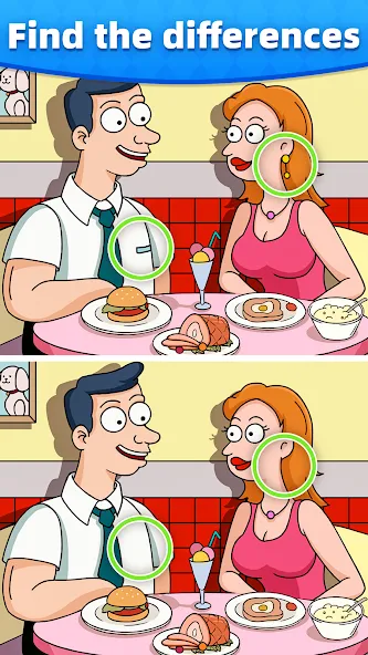 Differences, Find Difference [МОД Много денег] Screenshot 1