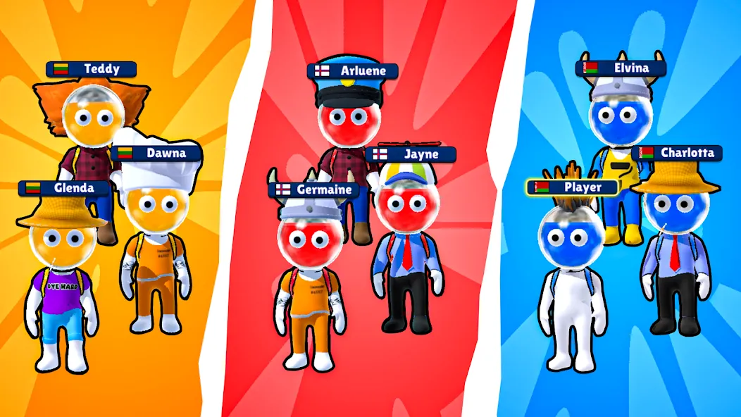 Dye Hard - Color War (Дай Хард) [МОД Много монет] Screenshot 4