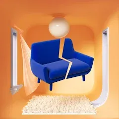 Взломанная Design League! Redecor Puzzle (Хоум Дизайн)  [МОД Mega Pack]