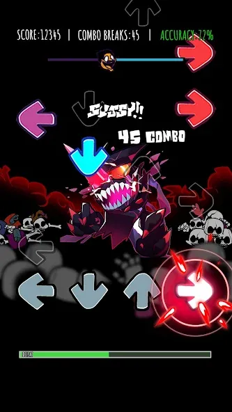 Music Rhythm Battle Night [МОД Unlimited Money] Screenshot 4