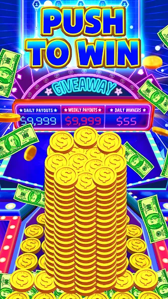 Cash Carnival Coin Pusher Game (Кэш Карнавал Монетный Толкатель Игра) [МОД Бесконечные деньги] Screenshot 2