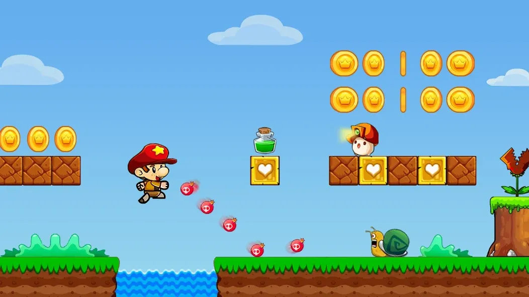 Bob's World - Super Bob Run (Боб Ворлд) [МОД Все открыто] Screenshot 4