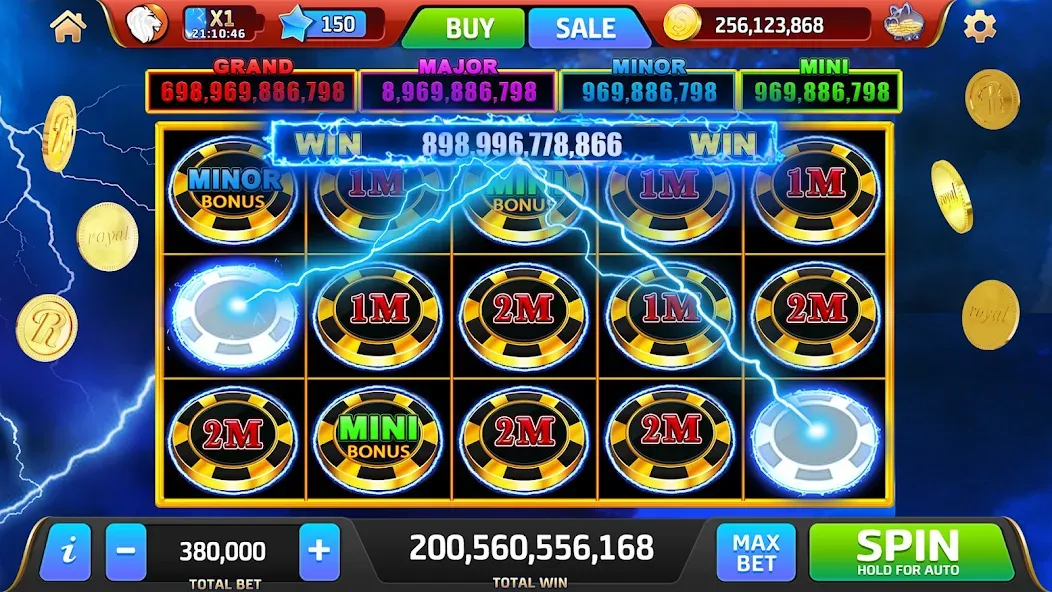 Royal Jackpot Casino Machines (Роял Джекпот Казино Машины) [МОД Все открыто] Screenshot 3