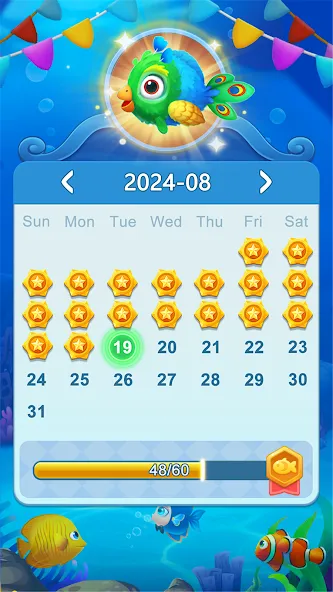 Solitaire Fish [МОД Меню] Screenshot 3