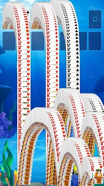 Solitaire Fish [МОД Меню] Screenshot 5