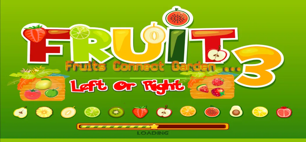 Link fruits - fruit match pair [МОД Меню] Screenshot 1