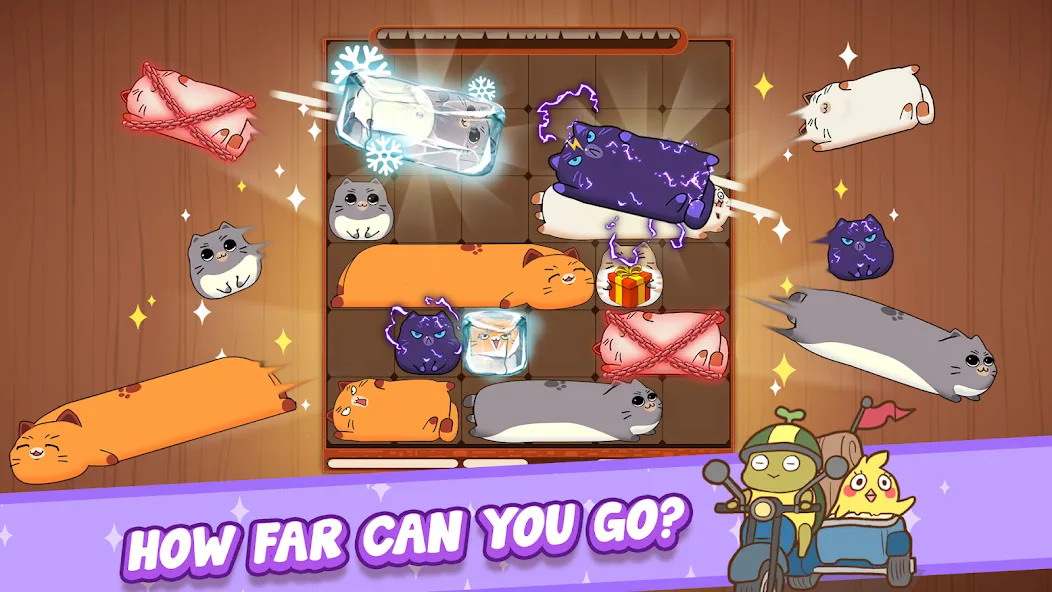 Haru Cats: Cute Sliding Puzzle (Хару Кэтс) [МОД Все открыто] Screenshot 3