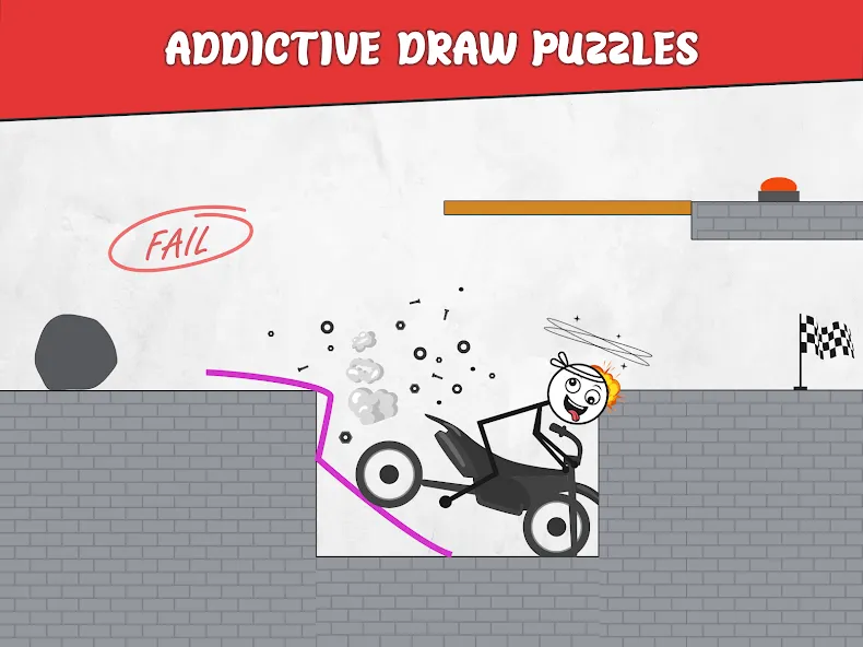 Draw Bridge: Puzzle Games (Дроу Бридж) [МОД Menu] Screenshot 3