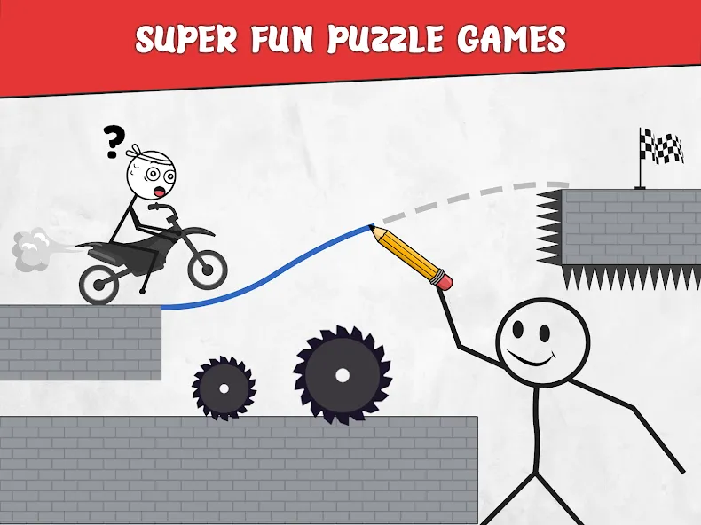 Draw Bridge: Puzzle Games (Дроу Бридж) [МОД Menu] Screenshot 5