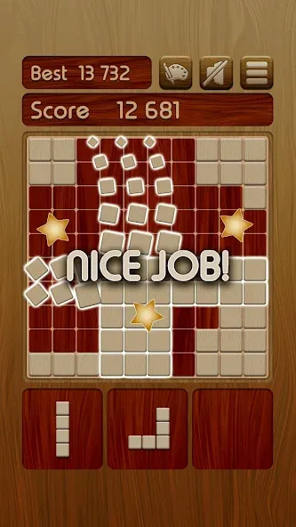Woody Block Puzzle ® (Вуди блок пазл) [МОД Unlocked] Screenshot 2