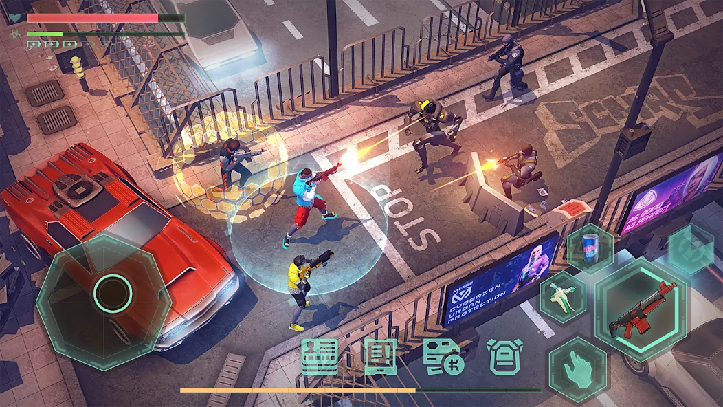 Cyberika: Action Cyberpunk RPG (Сайберика) [МОД Много монет] Screenshot 5