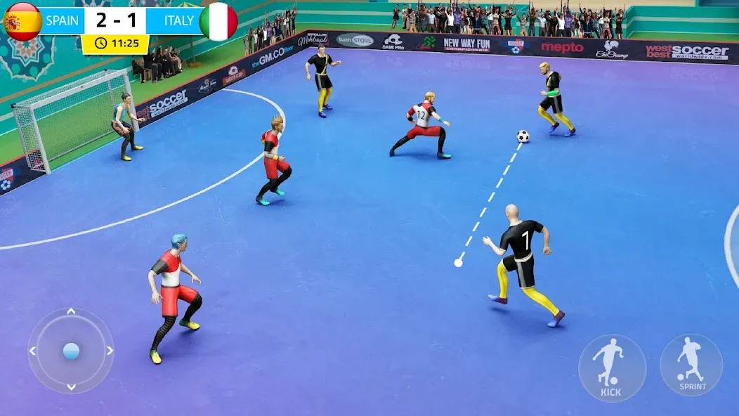 Indoor Futsal: Football Games (Индор Футзал) [МОД Mega Pack] Screenshot 1