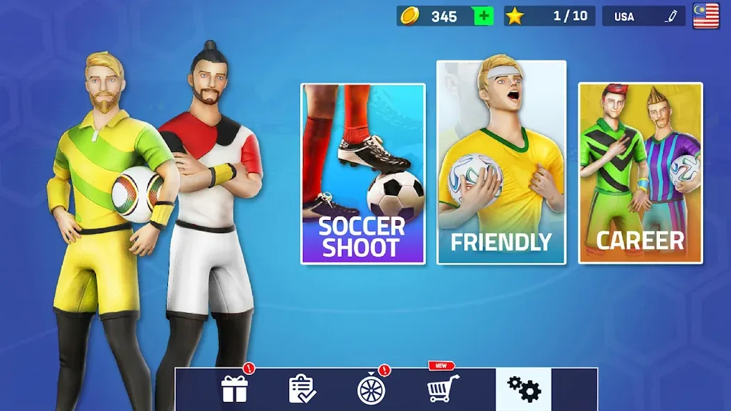 Indoor Futsal: Football Games (Индор Футзал) [МОД Mega Pack] Screenshot 3