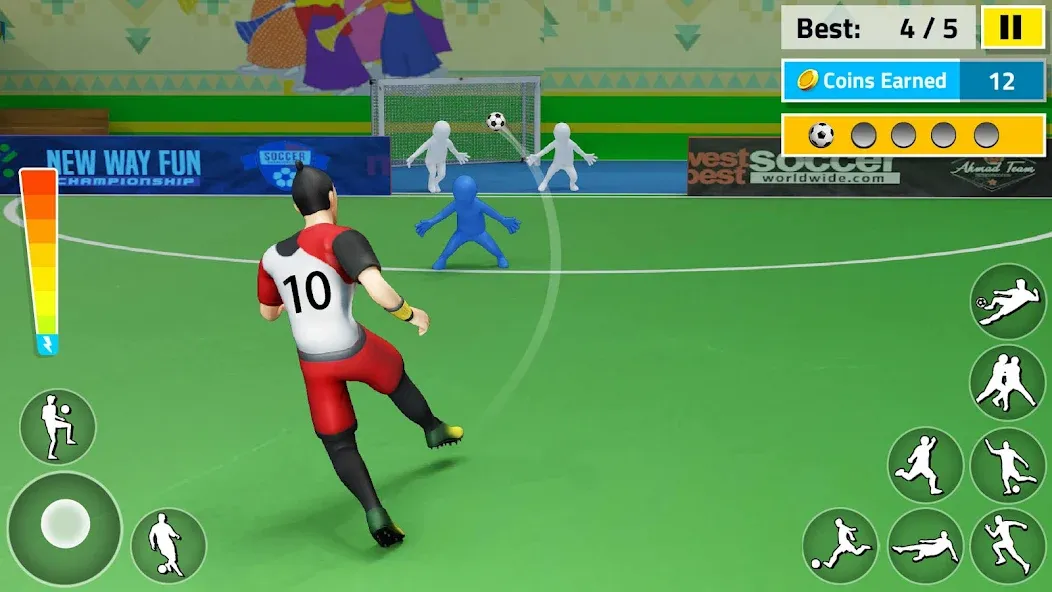 Indoor Futsal: Football Games (Индор Футзал) [МОД Mega Pack] Screenshot 4