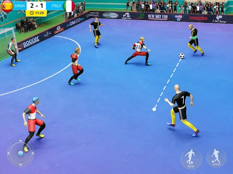 Indoor Futsal: Football Games (Индор Футзал) [МОД Mega Pack] Screenshot 5