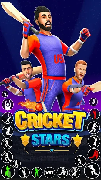 Play Cricket Games (Плей Крикет Геймс) [МОД Unlimited Money] Screenshot 4