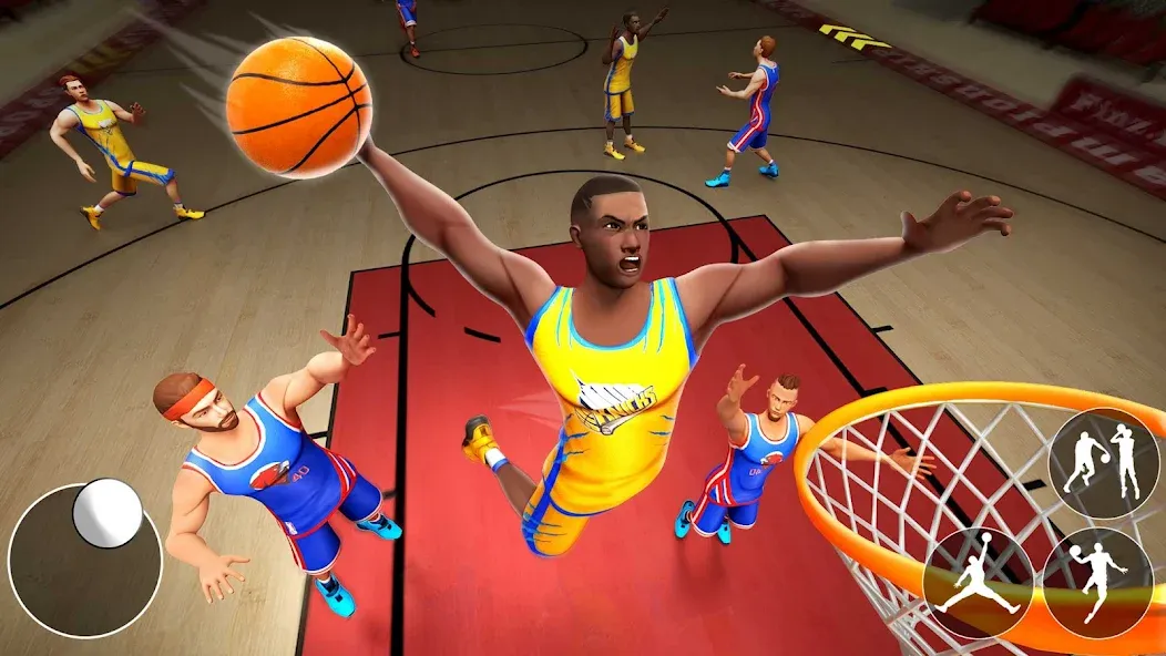 Dunk Smash: Basketball Games (Баскетбольные игры) [МОД Меню] Screenshot 1