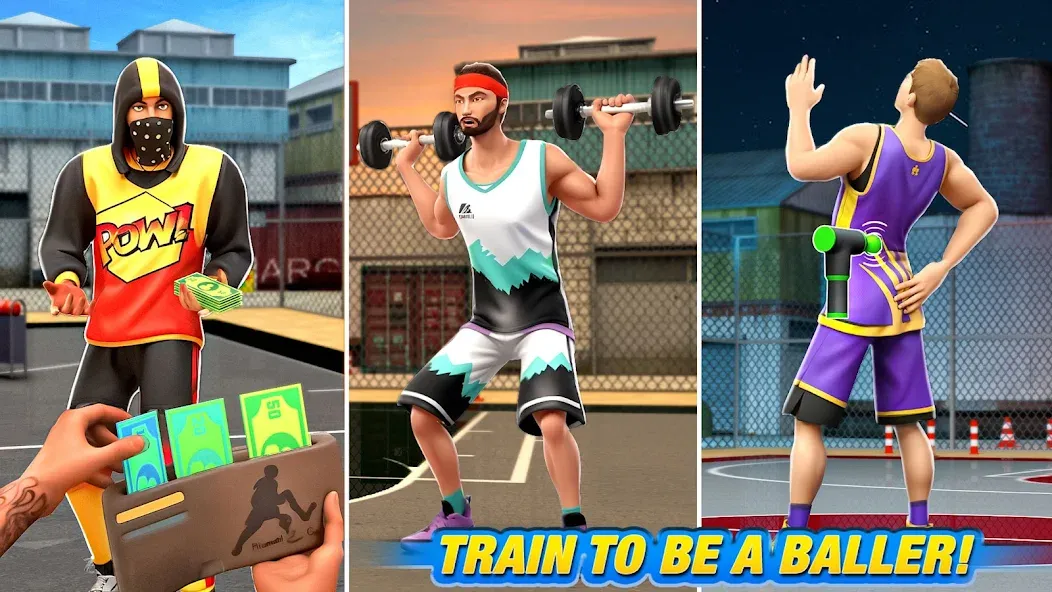 Dunk Smash: Basketball Games (Баскетбольные игры) [МОД Меню] Screenshot 2