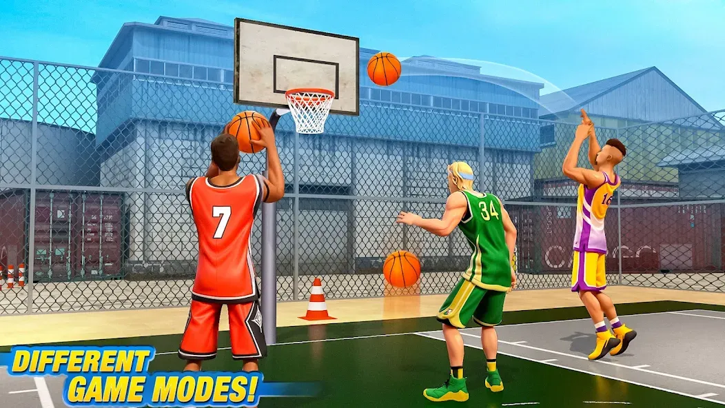 Dunk Smash: Basketball Games (Баскетбольные игры) [МОД Меню] Screenshot 3