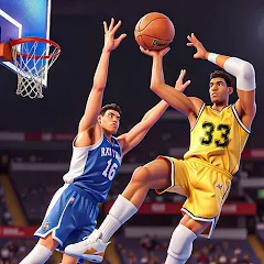 Скачать взломанную Dunk Smash: Basketball Games (Баскетбольные игры)  [МОД Меню]