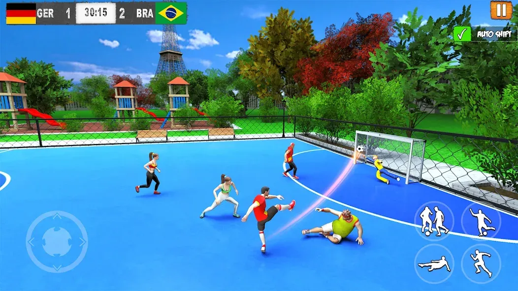 Street Football: Futsal Games (Стрит Футбол) [МОД Много денег] Screenshot 1