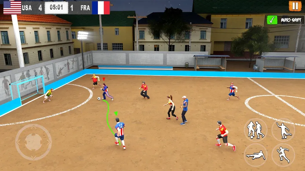 Street Football: Futsal Games (Стрит Футбол) [МОД Много денег] Screenshot 3