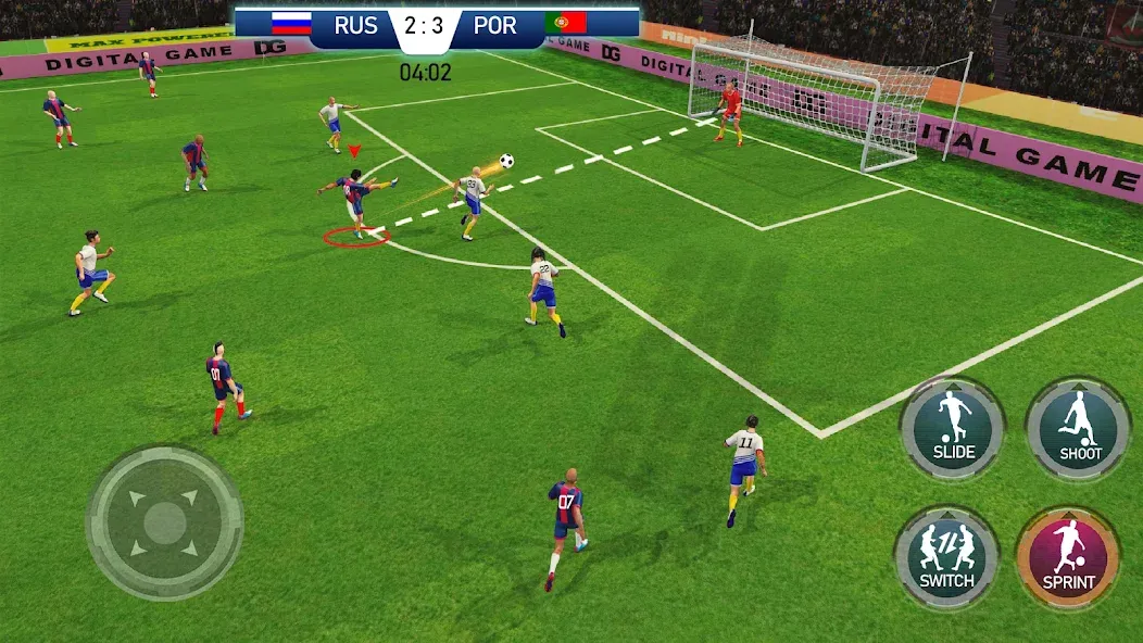 Play Football: Soccer Games (тар Футбол 23) [МОД Много денег] Screenshot 5