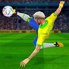 Взломанная Play Football: Soccer Games (тар Футбол 23)  [МОД Много денег]