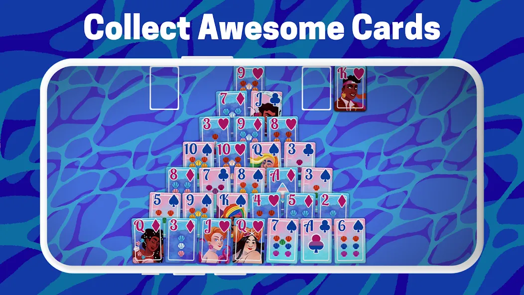 FLICK SOLITAIRE - Card Games (ФЛИКК) [МОД Все открыто] Screenshot 4