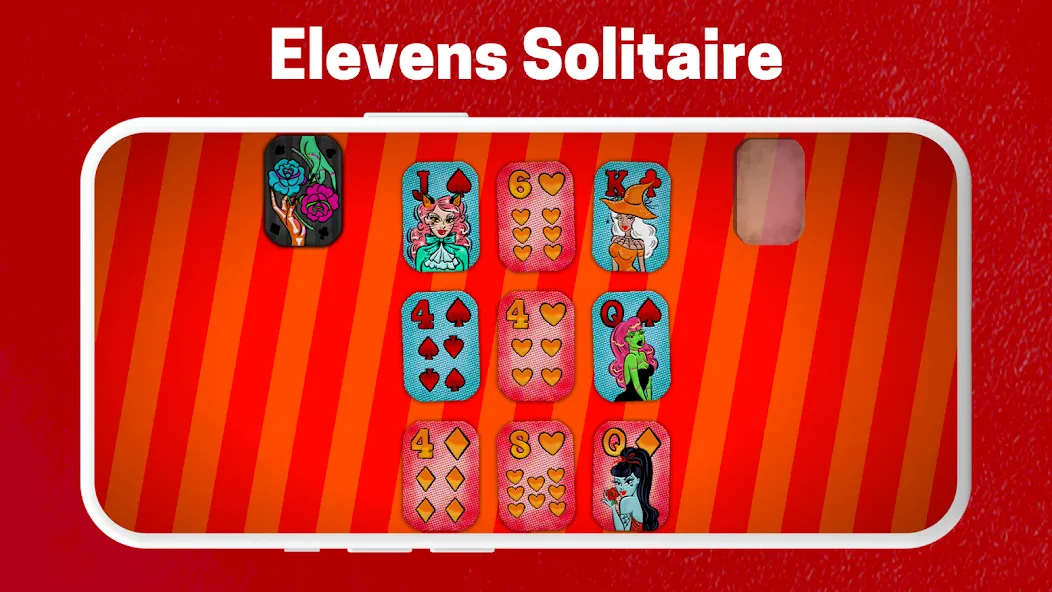 FLICK SOLITAIRE - Card Games (ФЛИКК) [МОД Все открыто] Screenshot 5