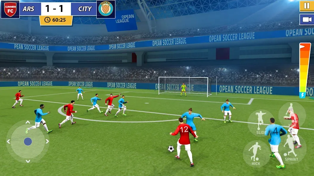 Soccer Star: Soccer Kicks Game (окер Стар) [МОД Много монет] Screenshot 2