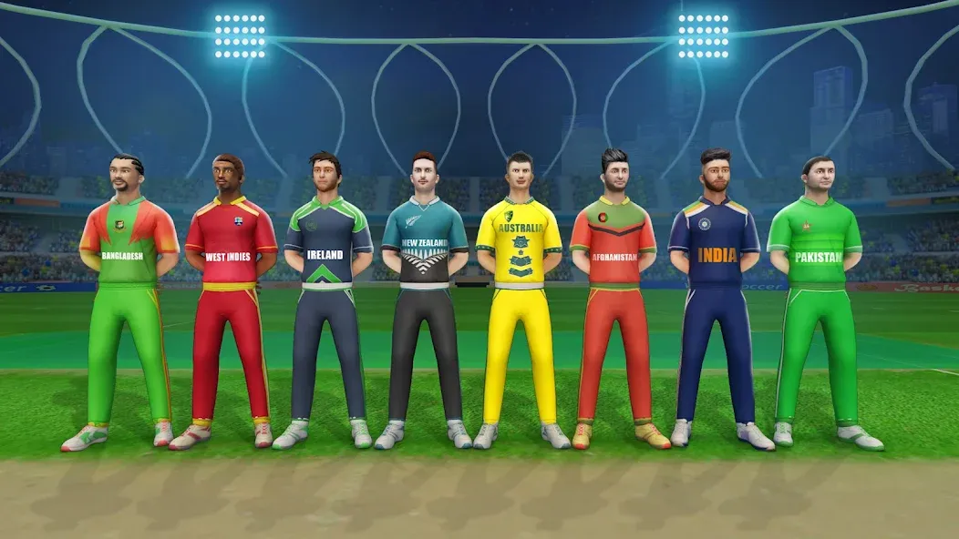 World Cricket Games :T20 Cup (Ворлд Крикет Геймс) [МОД Menu] Screenshot 5