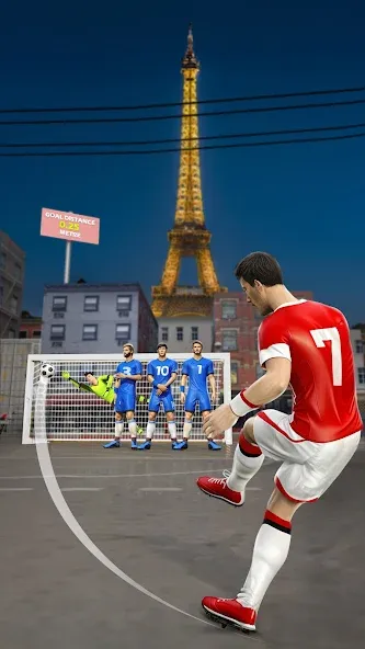 Street Football Kick Games (Уличный футбол Игры с ударами) [МОД Unlimited Money] Screenshot 5