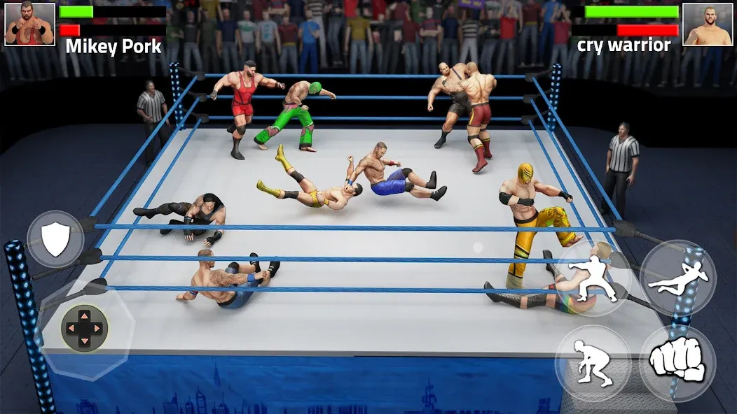 Tag Team Wrestling Game (Таг Тим Реслинг Гейм) [МОД Mega Pack] Screenshot 2
