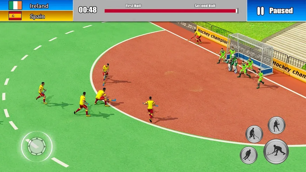 Field Hockey Game (Филдхоккей игра) [МОД Бесконечные монеты] Screenshot 1