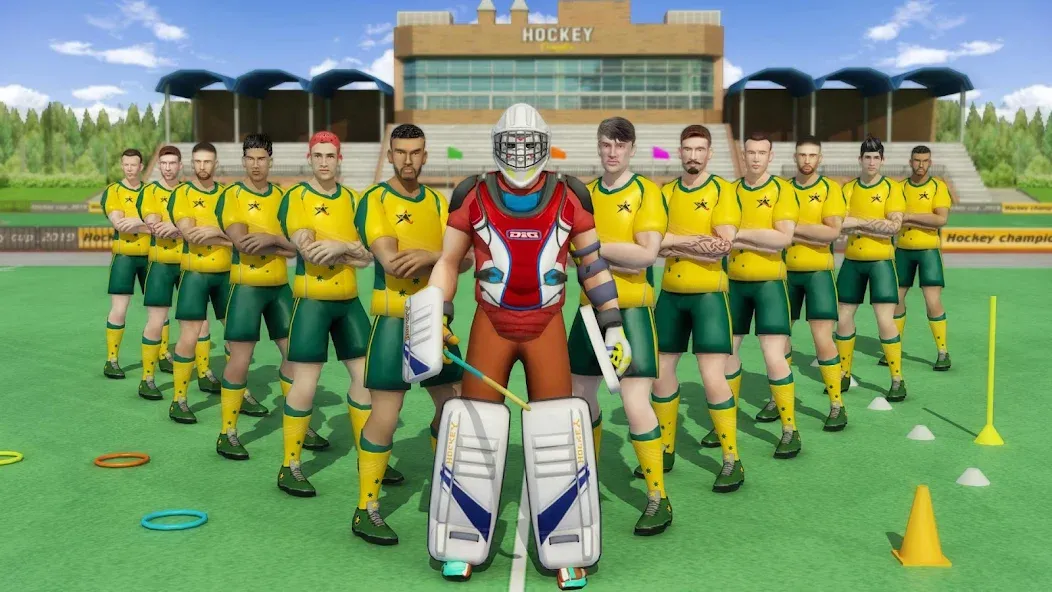 Field Hockey Game (Филдхоккей игра) [МОД Бесконечные монеты] Screenshot 4