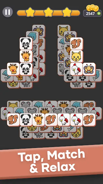 Match Animal [МОД Много монет] Screenshot 5