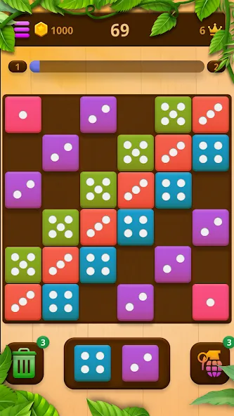Seven Dots - Merge Puzzle [МОД Бесконечные монеты] Screenshot 2