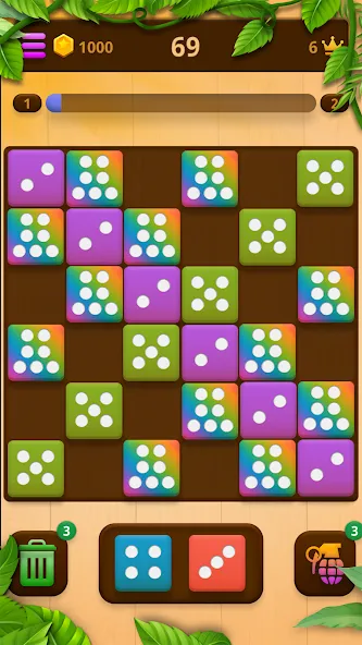 Seven Dots - Merge Puzzle [МОД Бесконечные монеты] Screenshot 3