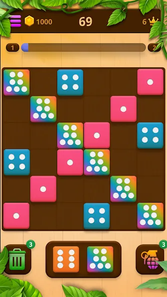 Seven Dots - Merge Puzzle [МОД Бесконечные монеты] Screenshot 4